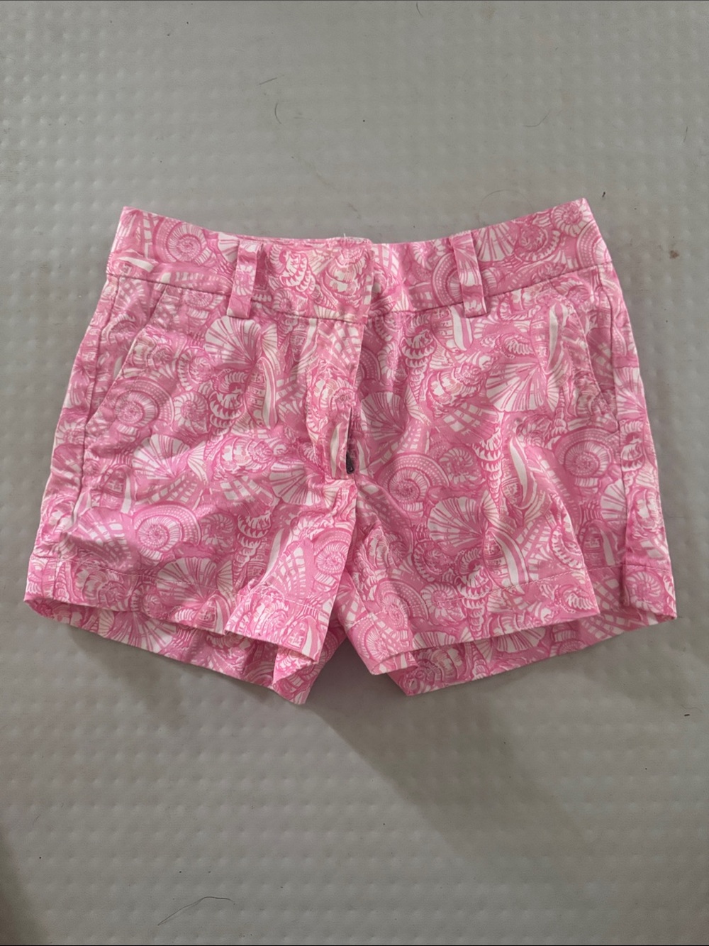 Vineyard Vines Pink Shell-Print Bermuda Shorts